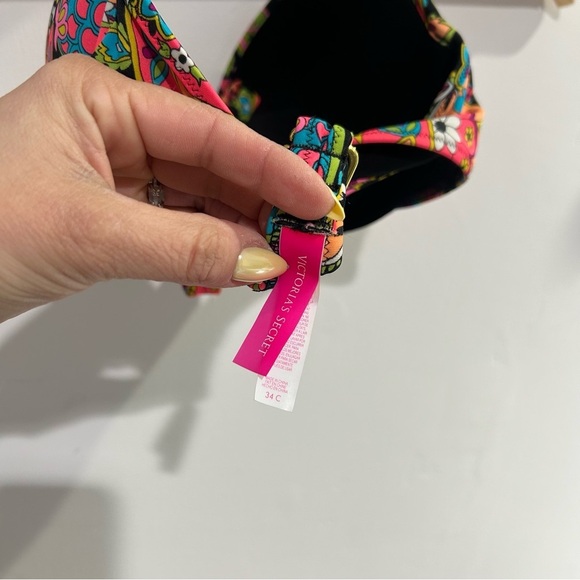 Victoria Secret Colorful Paisley Bikini Top - Picture 6 of 7